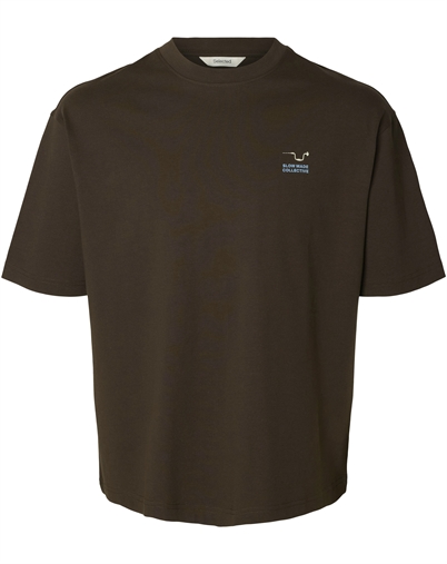 Selected - SLMRelaxemmet Graphic T-Shirt - Delicioso